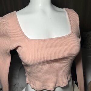 Princess Polly Ribbed Square Neck Top
